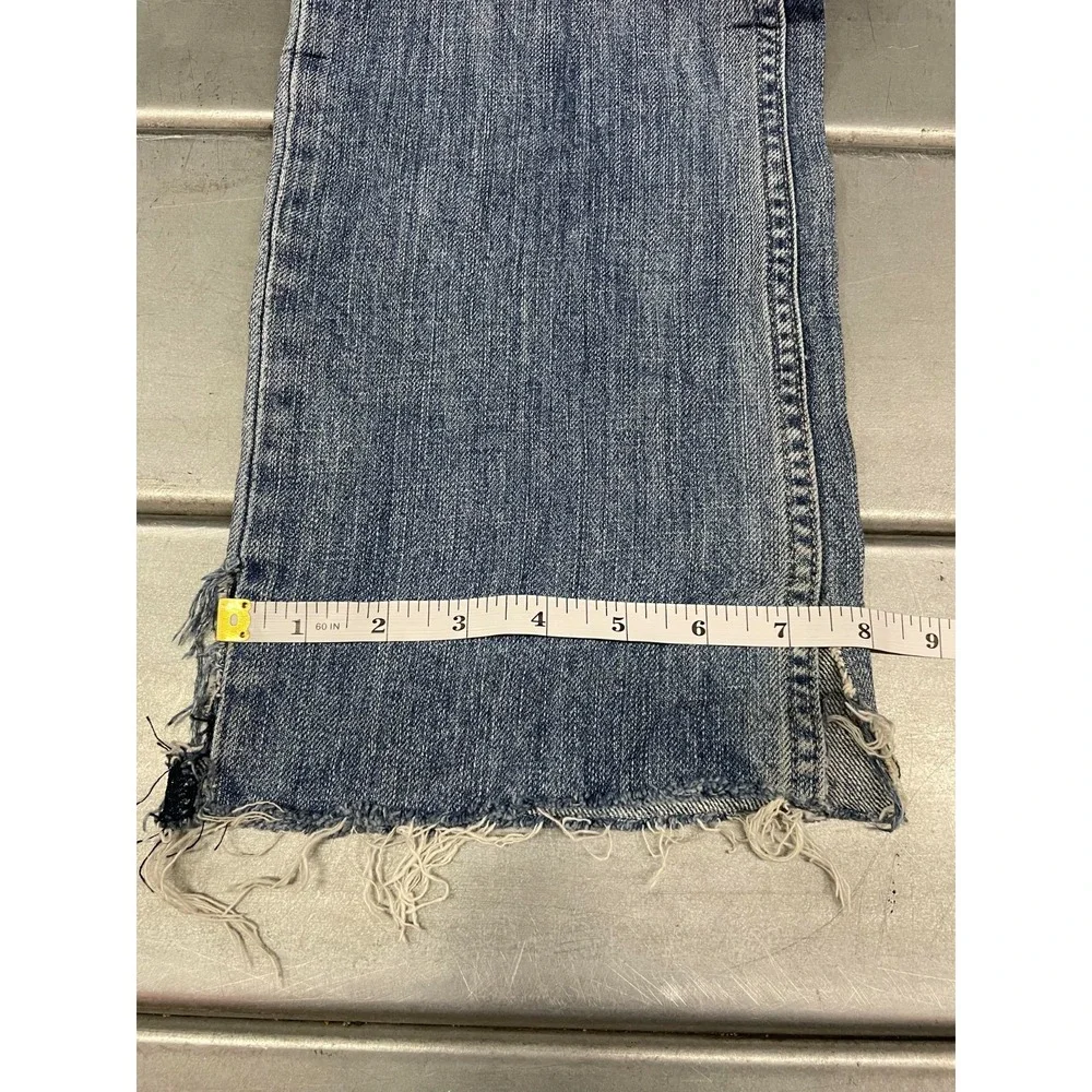 Levis 514 Jeans Mens 29X32 Blue Medium/Light Wash Denim Straight Leg 100% Cotton